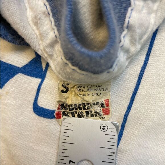 VINTAGE Jewish Temple Samu-el A Feeling Of Belonging T-shirt Women Small USA 90s - Picture 8 of 9